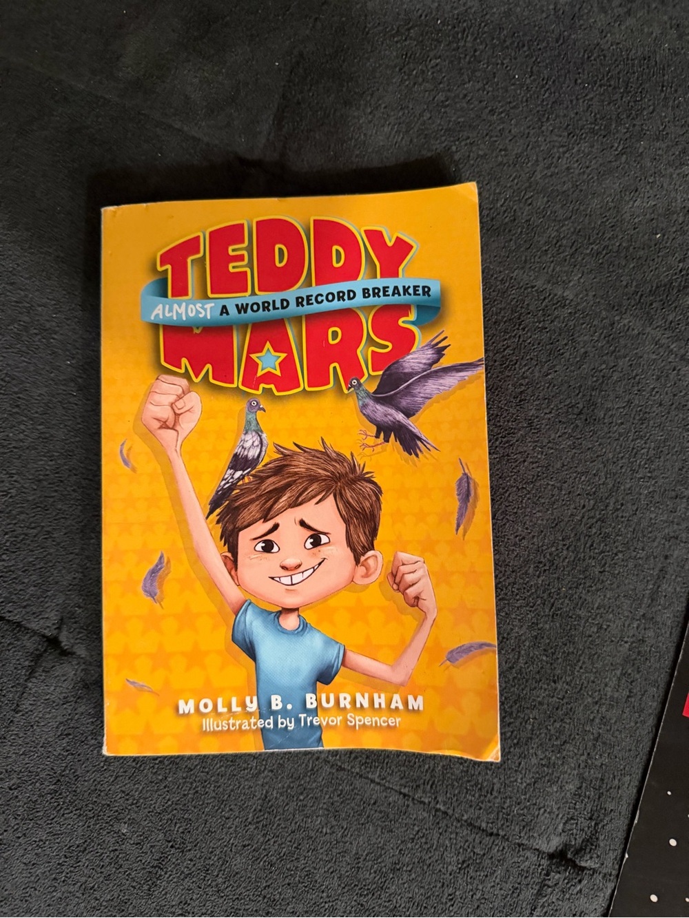 Teddy Mars: Almost a World Record Breaker - Yellow Kids Book